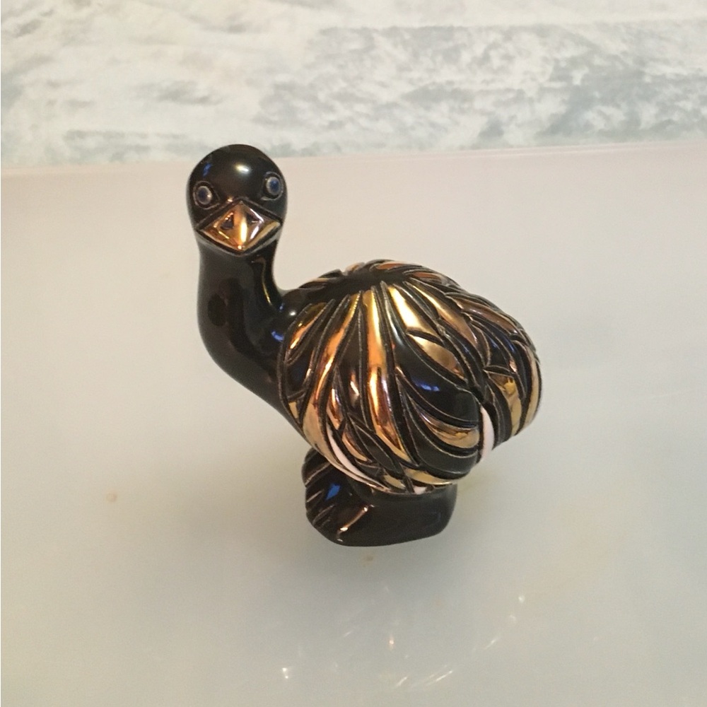 Rinconada ostrich figurine, new in box